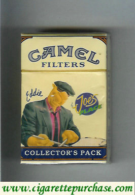 Discount Camel Collectors Pack Joes Place Eddie Filters cigarettes hard box