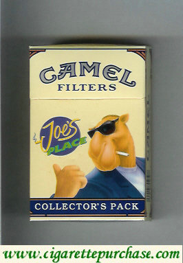 Discount Camel Collectors Pack Joes Place Filters cigarettes hard box