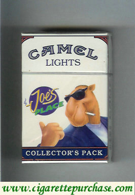 Discount Camel Collectors Pack Joes Place Lights cigarettes hard box