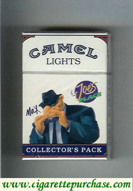 Discount Camel Collectors Pack Joes Place Max Lights cigarettes hard box