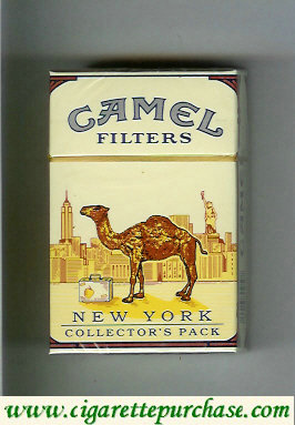 Discount Camel Collectors Pack New York Filters cigarette hard box