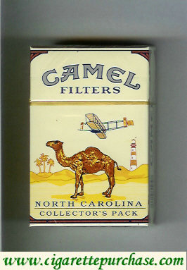 Discount Camel Collectors Pack North Carolina Filters cigarettes hard box