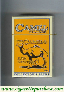Discount Camel Collectors Packs 1913 Filters cigarettes hard box