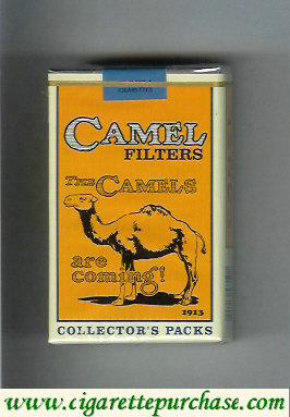 Discount Camel Collectors Packs 1913 Filters cigarettes soft box