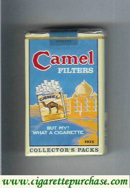 Discount Camel Collectors Packs 1915 Filters cigarettes soft box
