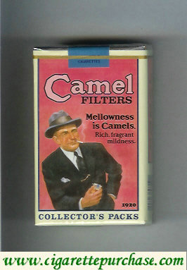 Discount Camel Collectors Packs 1920 Filters cigarettes soft box