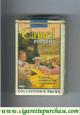 Discount Camel Collectors Packs 1926 Filters cigarettes soft box