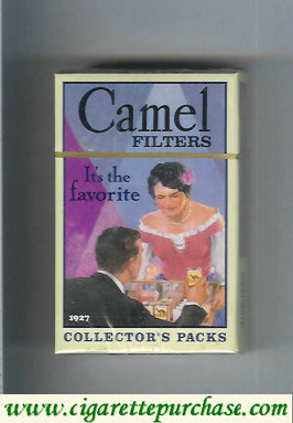 Discount Camel Collectors Packs 1927 Filters cigarettes hard box