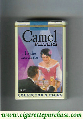 Discount Camel Collectors Packs 1927 Filters cigarettes soft box