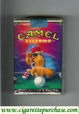Discount Camel Collectors Packs 2 Filters cigarettes soft box
