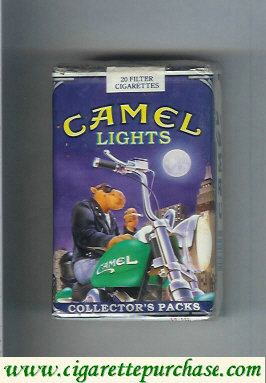 Discount Camel Collectors Packs 3 Lights cigarettes soft box