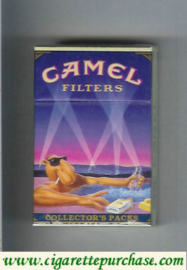 Discount Camel Collectors Packs 6 Filters cigarettes hard box