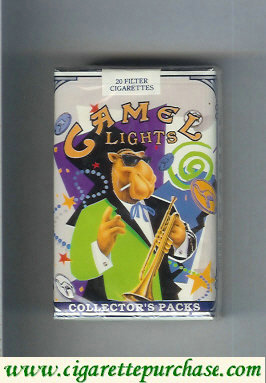 Discount Camel Collectors Packs 7 Lights cigarettes soft box
