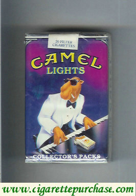 Discount Camel Collectors Packs 9 Lights cigarettes soft box