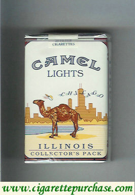 Discount Camel Collectos Pack Illinois Lights cigarettes soft box