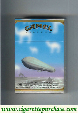 Discount Camel Genuine Century 1929 Filters cigarettes hard box