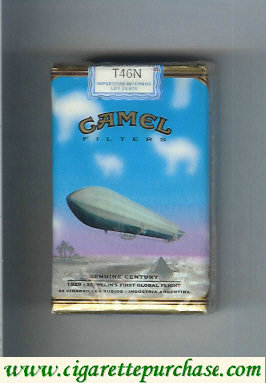 Discount Camel Genuine Century 1929 Filters cigarettes soft box