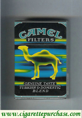 Discount Camel Genuine Taste Turkish  Domestic Blend Filters cigarettes hard box