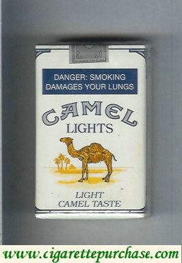 Discount Camel Lights Light Camel Taste cigarettes soft box