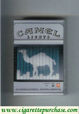 Discount Camel Night Collectors Electronica Lights cigarettes hard box