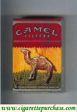 Discount Camel Night Collectors Reggae Filters cigarettes hard box