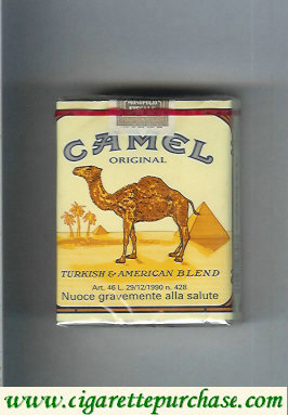 Discount Camel Original Turkish American Blend cigarettes soft box