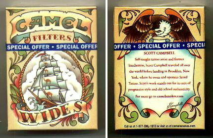 Discount Camel Wides Filters cigarettes hard box