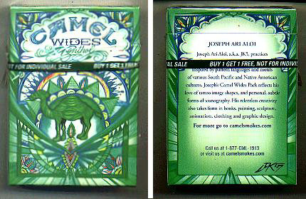 Discount Camel Wides Menthol cigarettes hard box