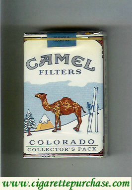 Discount Camel collection version Collectors Pack Colorado Filters cigarettes hard box