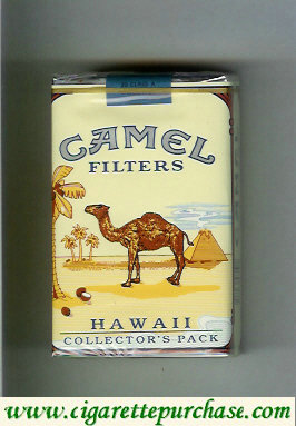 Discount Camel collection version Collectors Pack Hawaii Filters cigarettes soft box