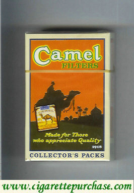 Discount Camel collection version Collectors Packs 1918 Filters cigarettes hard box