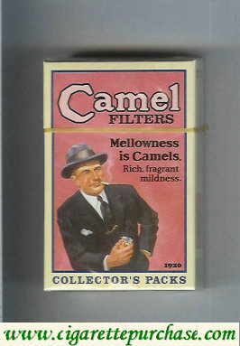 Discount Camel collection version Collectors Packs 1920 Filters cigarettes hard box
