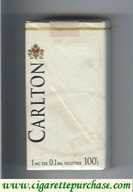 Discount Carlton 100s cigarettes 1mg tar soft box