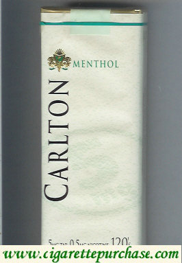 Discount Carlton 120's Menthol cigarettes 5mg tar Filter