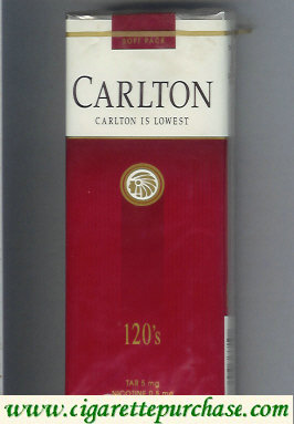 Discount Carlton 120s cigarettes lowest Filter