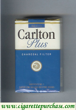 Discount Carlton Plus Charcoal Filter cigarettes