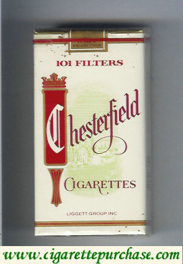 Discount Chesterfield 101 Filter cigarettes