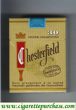 Discount Chesterfield 30 Filter cigarettes