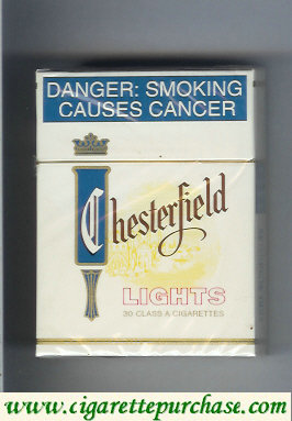 Discount Chesterfield Lights cigarettes South Africa