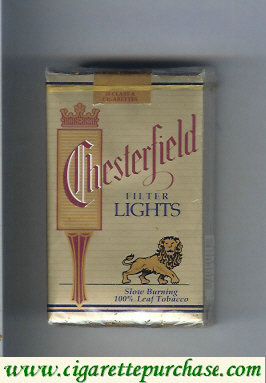Discount Chesterfield Lights cigarettes