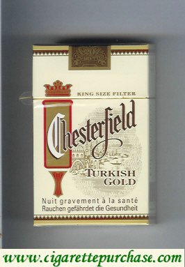 Discount Chesterfield Turkish Gold cigarettes