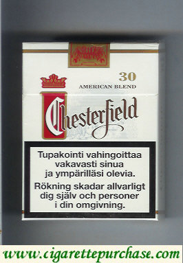 Discount Chesterfield cigarettes american blend Full Flavor