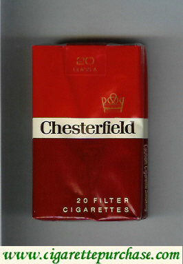 Discount Chesterfield cigarettes filter