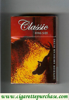 Discount Classic king size cigarettes Superior American Blend