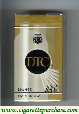 DTC Lights 100s cigarettes soft box