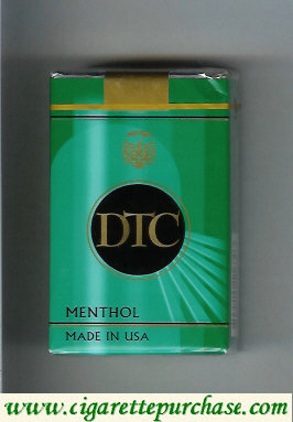 DTC Menthol cigarettes soft box