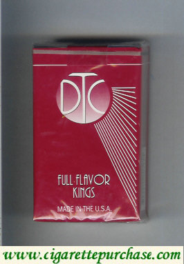 DTC Full Flavor Kings cigarettes soft box