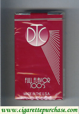 DTC Full Flavor 100s cigarettes soft box