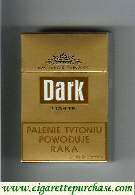 Dark Lights cigarettes hard box