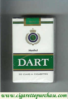 Dart Menthol cigarettes soft box